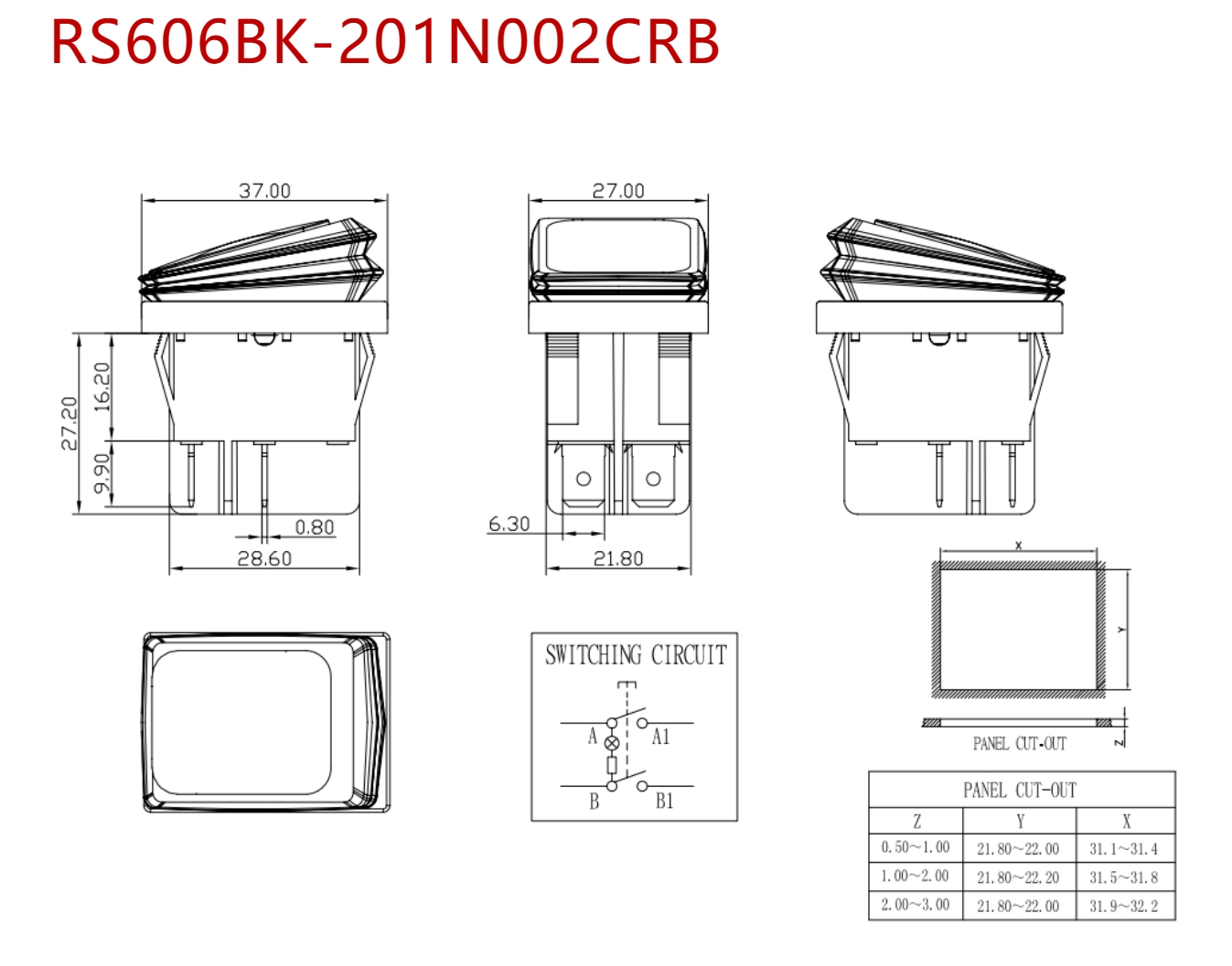 RS606BK-201N002CRB1