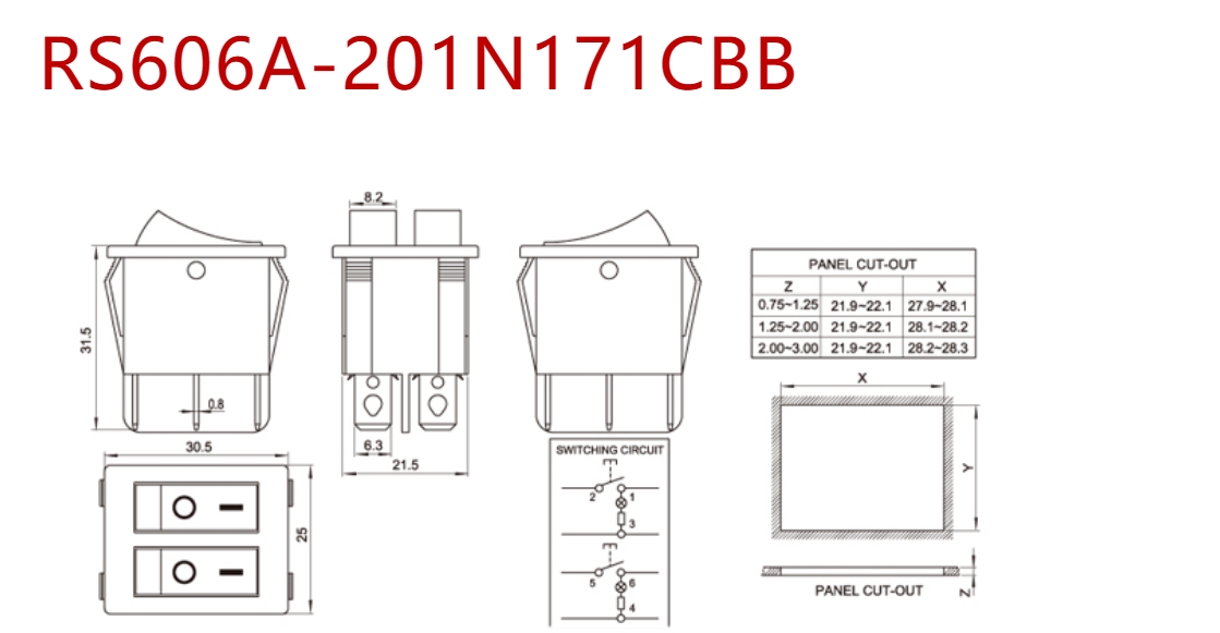 RS606A-201N171CBB 1