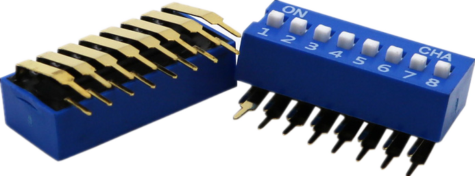 DA SERIES right angle type dip switch