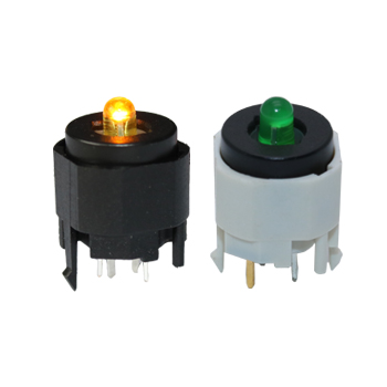 C3002A series single and double speed push button switch with led